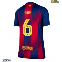 Barcelona Paez Gavi #6 Hjemmedrakt Dame 2025-26 Kortermet